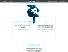 Tablet Screenshot of fischerproduction.com